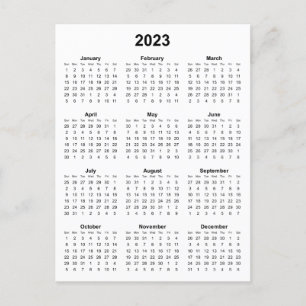 2023-Lodräts kalender Vykort