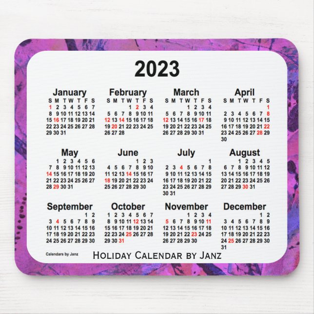 2023-Magentans Helgdag Art Calendar av Janz Musmatta (Framsidan)