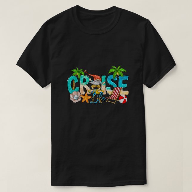 2023 Match för "Cruise Life Family Vacation Beach  T Shirt (Design framsida)