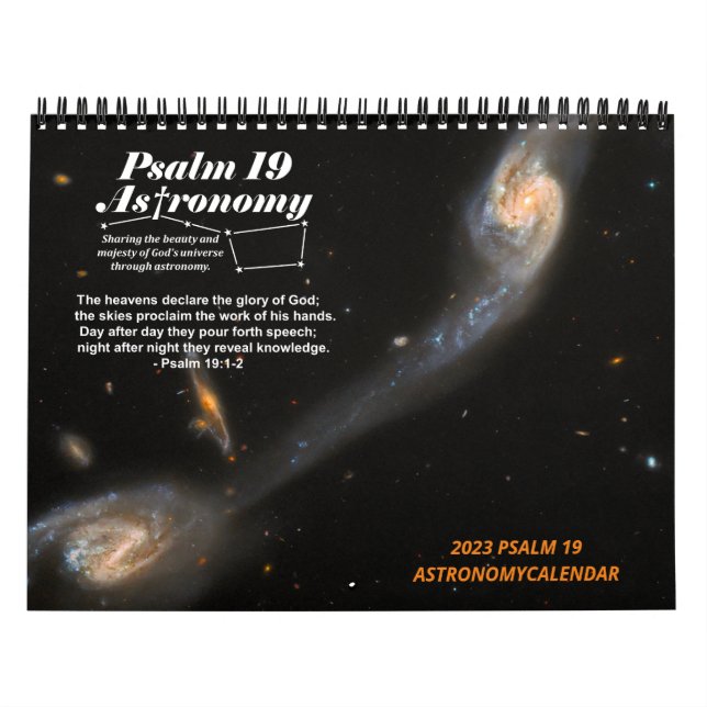 2023 MEDIUM Psalm 19 Astronomy Society Calendar  Kalender (Omslag)
