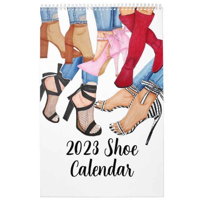 2023 Mode Shoe Calendar Kalender (Omslag)
