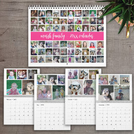 2023 Modern Family 60 Photo - Anpassningsbar Kalender