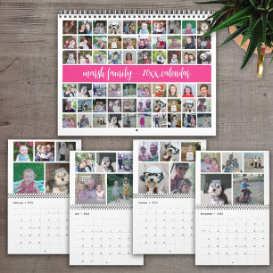 2023 Modern Family 60 Photo - Anpassningsbar Kalender