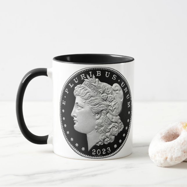 2023 Morgan Dollar  Mugg (Med munk)