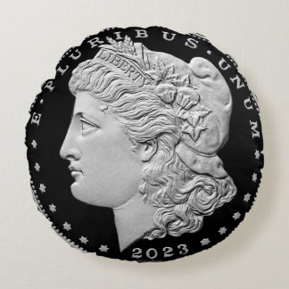 2023 Morgan Dollar Rund Kudde