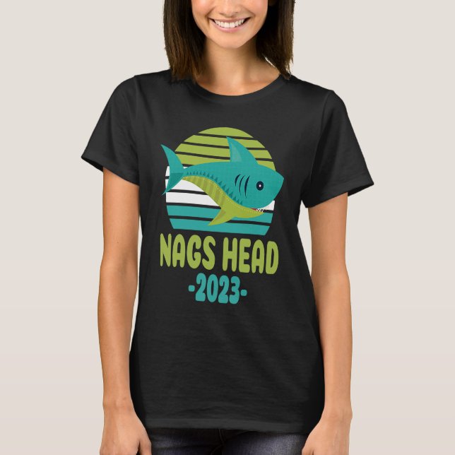 2023 Nags Head Shark T Shirt (Framsida)