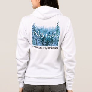 2023 Nutcracker Winter Scene Zip-Up Hoodie T Shirt
