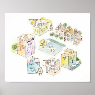 2023 Övriga bostadsräkningar Poster