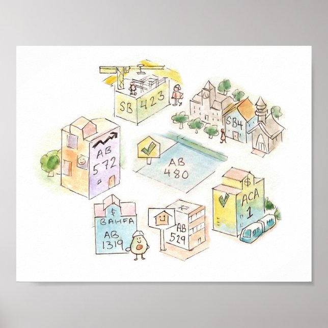 2023 Övriga bostadsräkningar Poster (Framsidan)