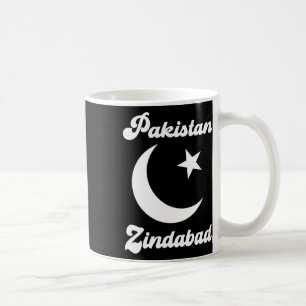 2023 Pakistan Zindabyd Dil Pakistani Heart Flagga  Kaffemugg