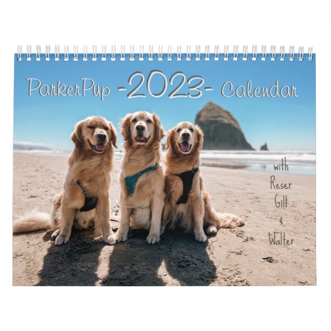 2023 ParkerPup-kalender Kalender (Omslag)