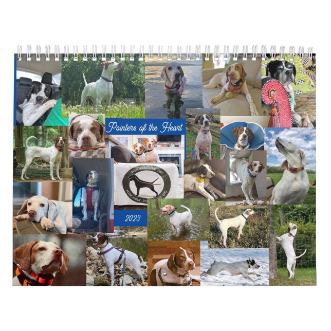 2023 Pekare för hjärtkalenderpekarenRescue Kalender (Omslag)
