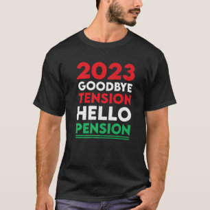 2023 Pensionerad återförening av koarbetarapparat T Shirt