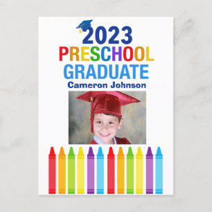 2023 Preschool Student PreK Kids Photo Studenten Vykort