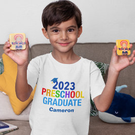 2023 Preschool Studenten Anpassningsbar Student Ki T Shirt