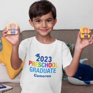 2023 Preschool Studenten Anpassningsbar Student Ki T Shirt
