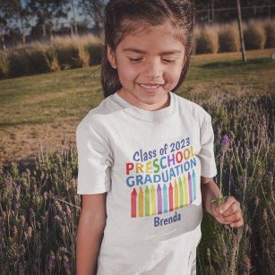 2023 Preschool Studenten Cute Anpassningsbar Stude T Shirt