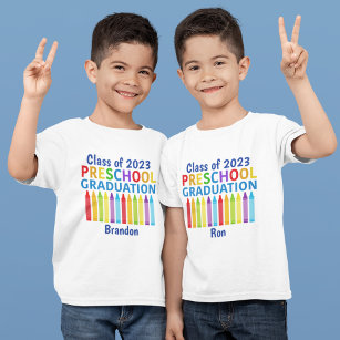 2023 Preschool Studenten Roligt Anpassningsbar Stu T Shirt