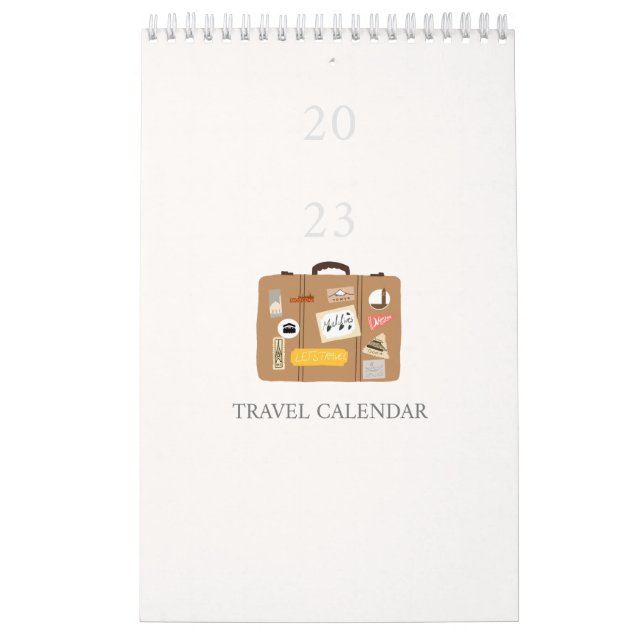 2023 Resekalender Kalender (Omslag)