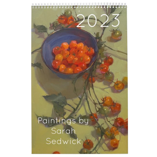 2023: Sarah Sedwicks måltavlor Kalender (Omslag)