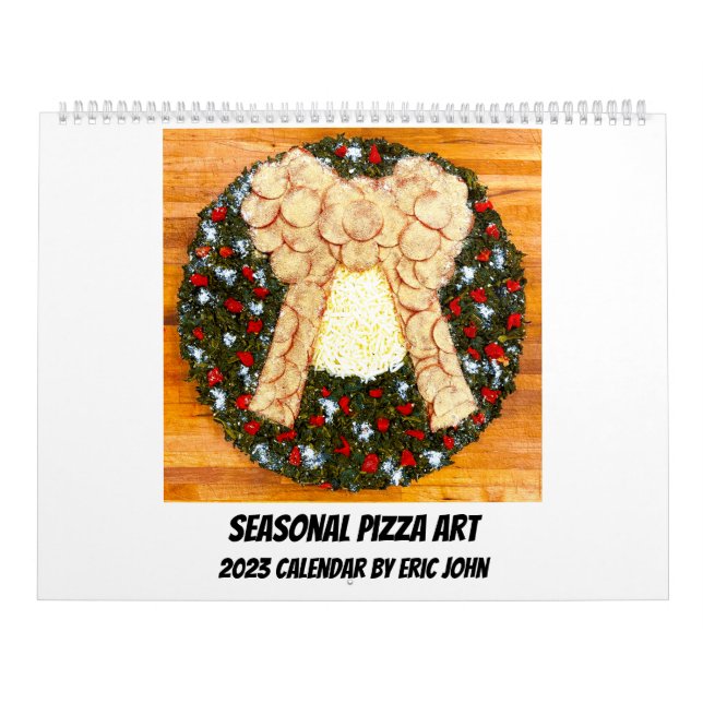 2023 Säsong Pizza Art Calendar Kalender (Omslag)