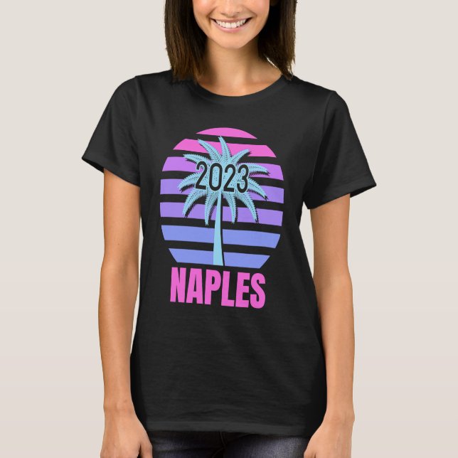 2023 semestern i Neapel T Shirt (Framsida)