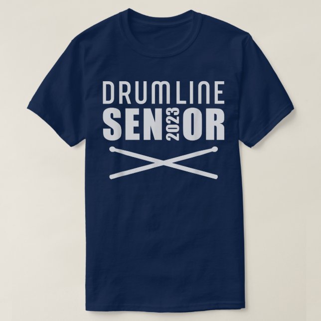 2023: Senior Drumline Percussion Class of 2023 Mar T Shirt (Design framsida)