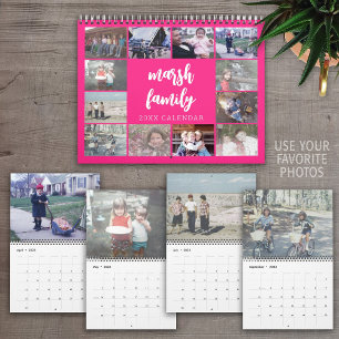 2023 Simple Modern Anpassningsbar Photo - 13 Bilde Kalender