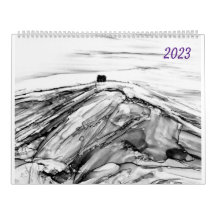 2023 Vänd liggande kalender
