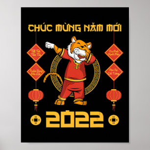 2023 Vietnamesisk nyårskommissarie Mung Moi Poster