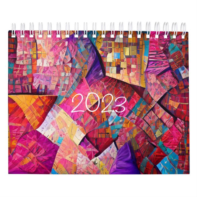 2023 Waiola Quilting Two Page SmallCalendar, White Kalender (Omslag)