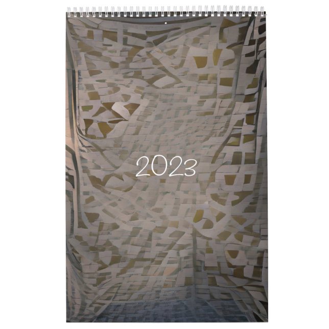 2023 Wylie Quilting OnePage MediumCalendar, White Kalender (Omslag)