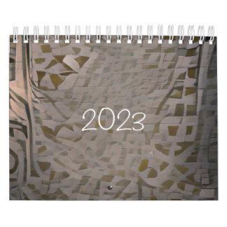 2023 Wylie Two Page SmallCalendar, vit kalender