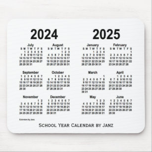 2024-2025 års vitbokskalender från Janz Musmatta