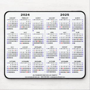 2024-2025: Enkelt namn för den svarta kalendern Musmatta