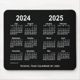 2024-2025 Neon White School Calendar av Janz Musmatta