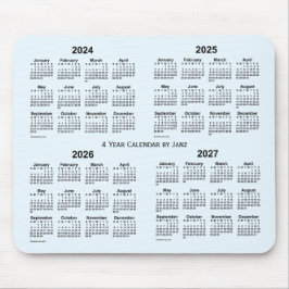 2024-2027 Alice Blue 4 Year Calendar av Janz Musmatta