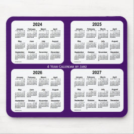2024-2027 Lila 4-årskalender från Janz Musmatta