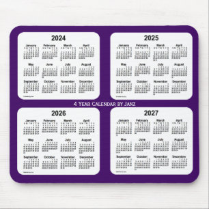2024-2027 Lila 4-årskalender från Janz Musmatta