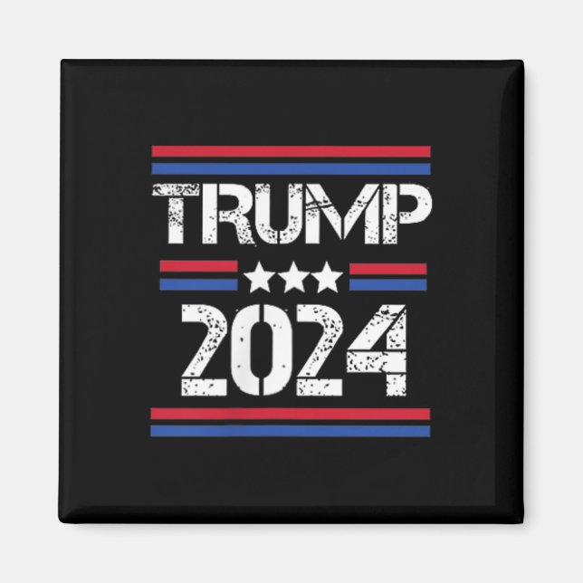 2024 2 Side I'm voting Convicted Felon Magnet (Framsidan)
