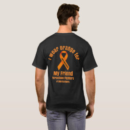 2024 2-sidig medvetenhet,Jag bära orange för min v T Shirt
