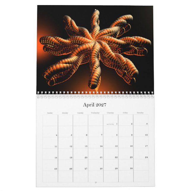 2024 3D-samlingskalender Kalender (Apr 2027)