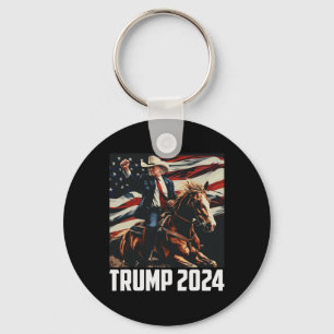 2024 4 juli Patriotic America Independence Da Nyckelring