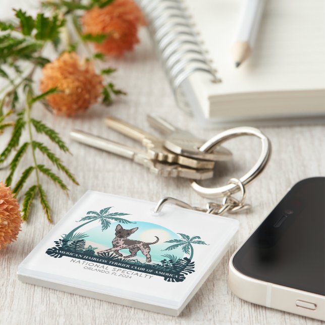 2024 AHTCA National Specialty Keychain (Högra Framsidan)