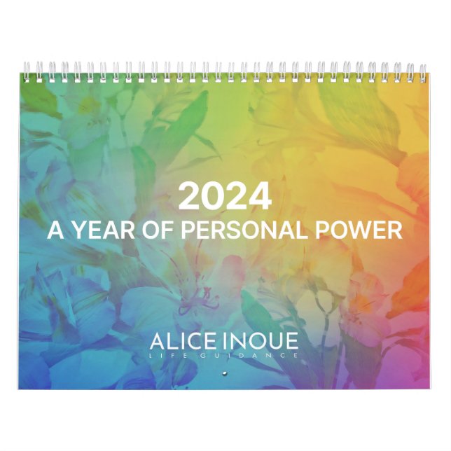 2024 Alice Inoue Life Guidance Calendar Kalender (Omslag)