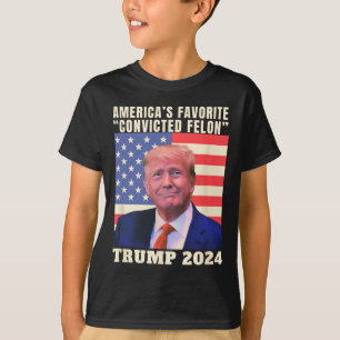 2024 Amerikanska favoritdomen Felon American F T Shirt