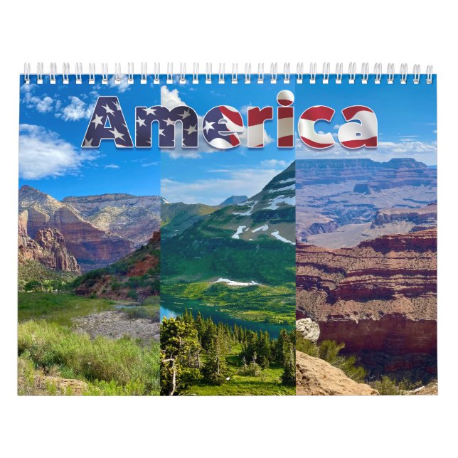 2024 Amerikanska parker-kalendern Kalender (Omslag)