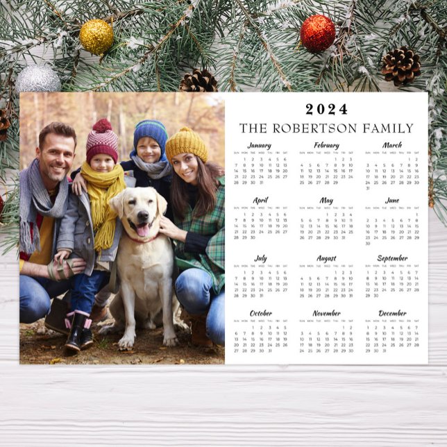 2024-Anpassningsbarnas foto- och familjekalender f Poster (Skapare uppladdad)