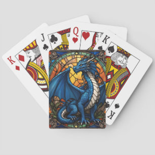 2024 År för blå draken Casinokort