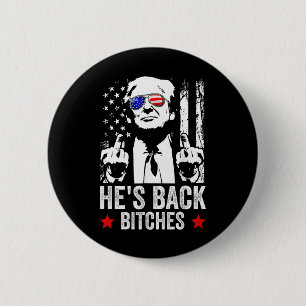 2024 är han "Back Es Trump 2025" Knapp